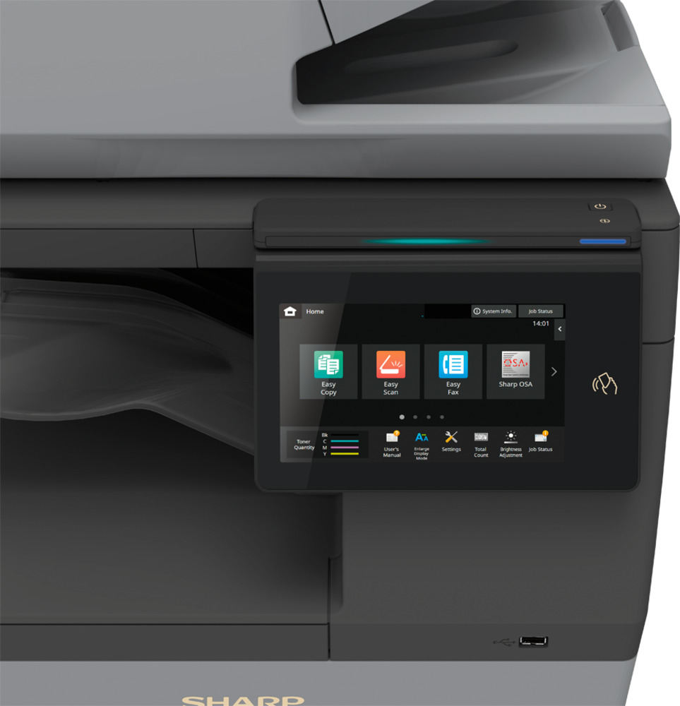 MFP A4 couleur Sharp BP-C542WD