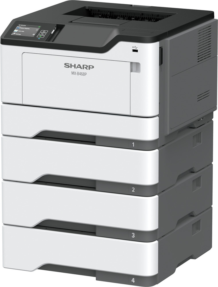 A4 zwart‑wit printer Sharp MX-B468P