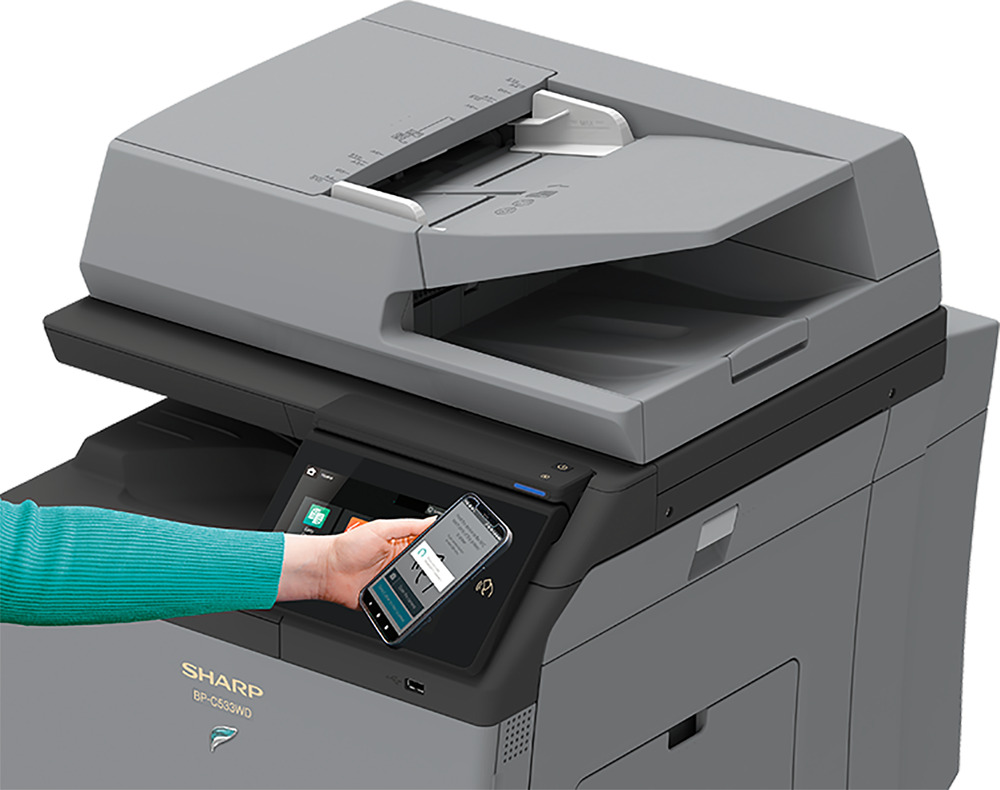 A4‑Farbkopierer Sharp BP-C533WD