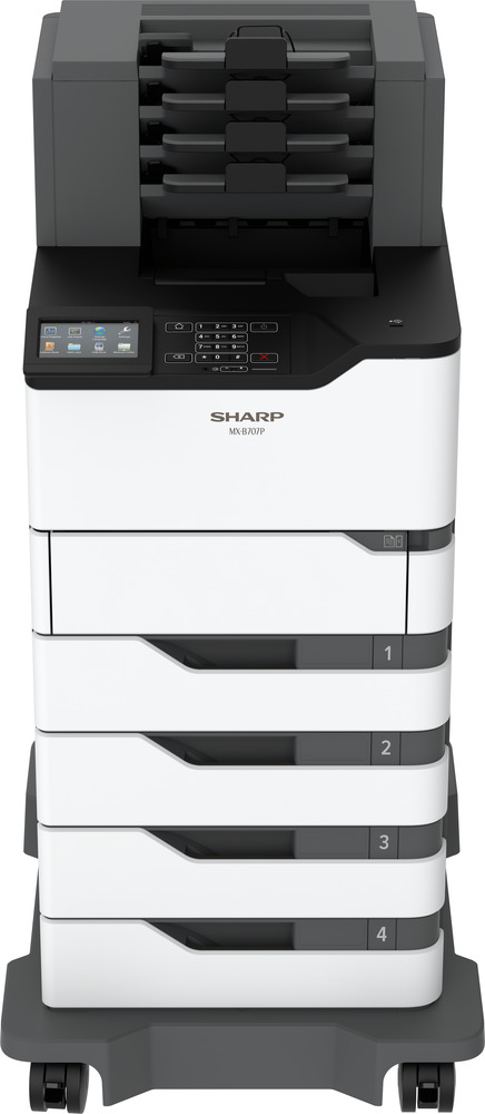 A4 zwart‑wit printer Sharp MX-B557P