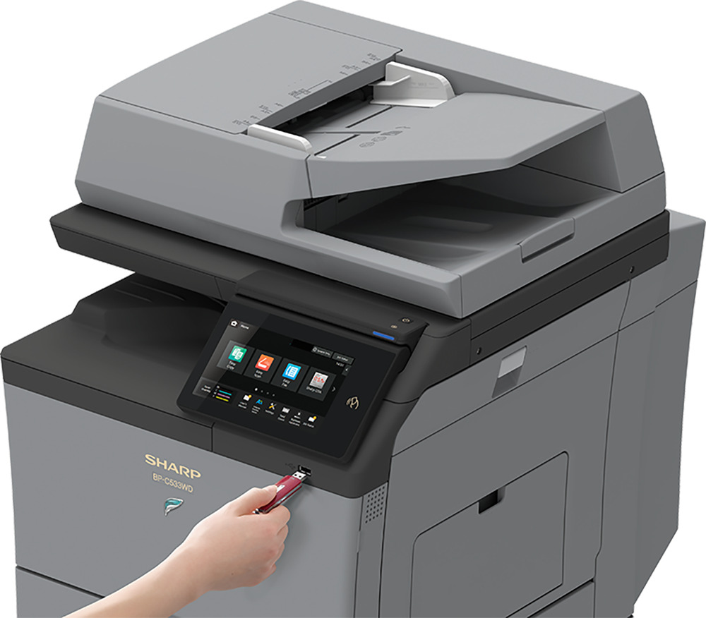 A4‑Farbkopierer Sharp BP-C533WD