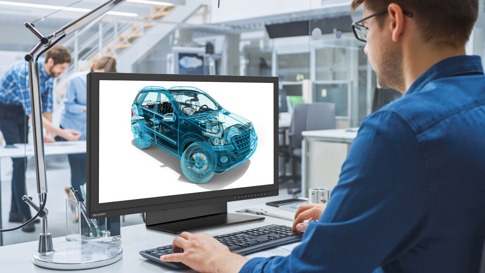 8k Display Sharp 8M-B32C1