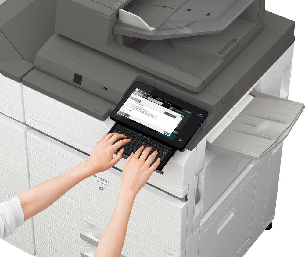 A3 svartvit kopiator Sharp BP-70M90