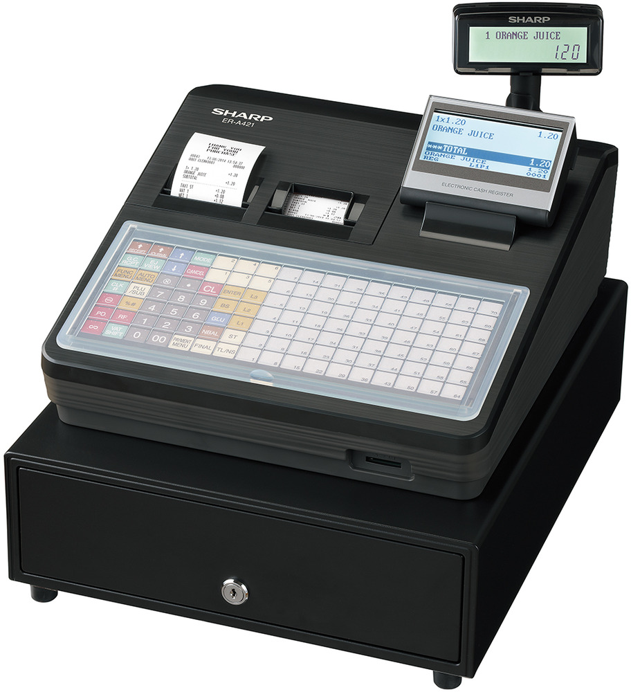 Alpha Numeric Cash Registers Sharp ER-A421