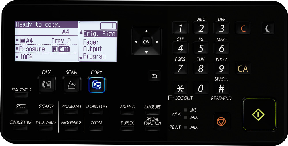 A4‑mustavalkoinen kopiokone Sharp MX-B450W
