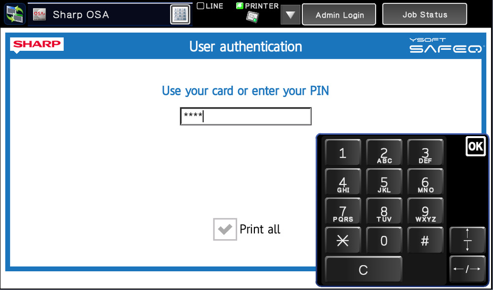 Print Management Software Sharp SafeQ