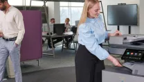 People in an office 