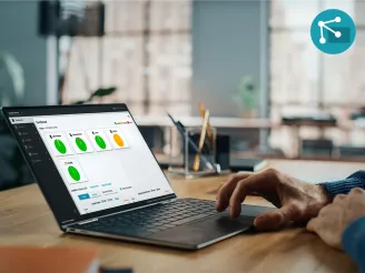 Synappx manage on a laptop