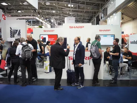Sharp Energy Solutions Europe at Intersolar 2018