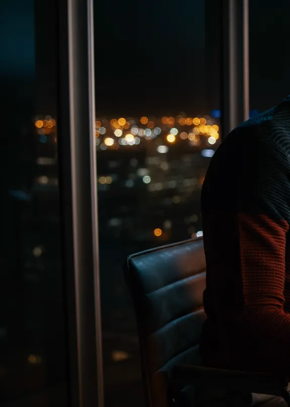 person using computer