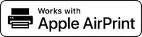 Works with Apple AirPrint Logo